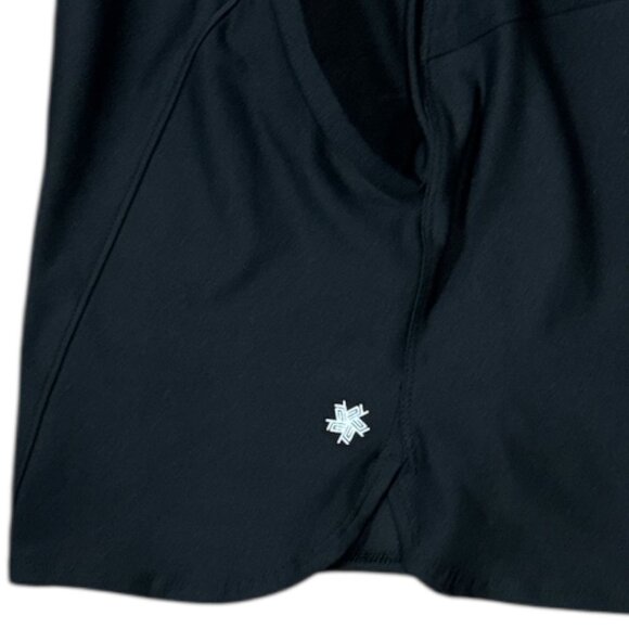 NEW Tek Gear DryTEK Women Workout Shorts Size XLarge Stretch Mid Rise Black - Picture 3 of 9